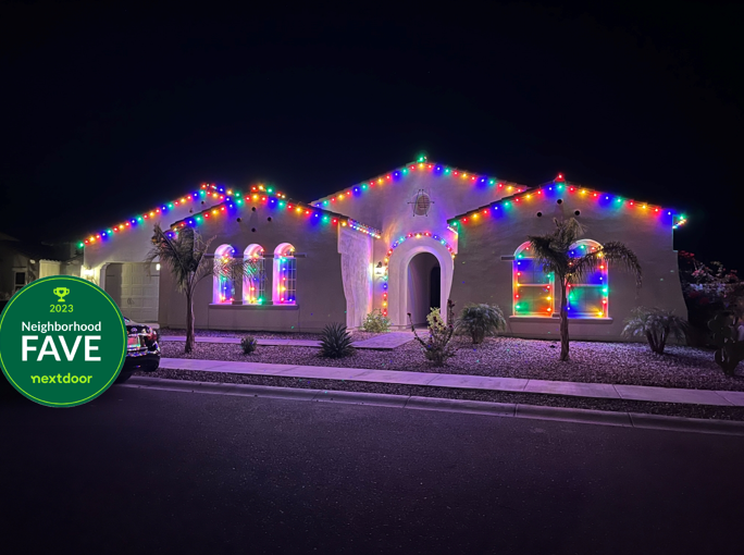 christmas lights installation Peoria AZ