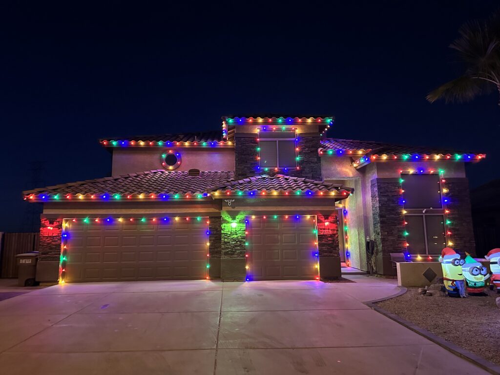 christmas lights installation in Litchfield Park AZ